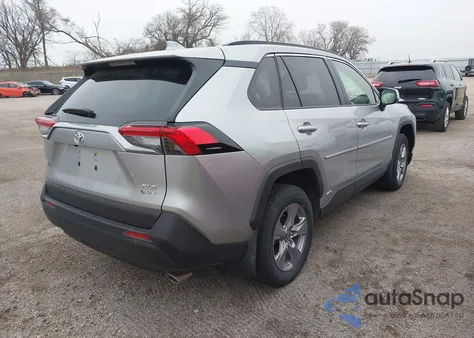 2025 Toyota Rav4 Hybrid Xle from USA, damaged, VIN JTMRWRFV2SJ071503